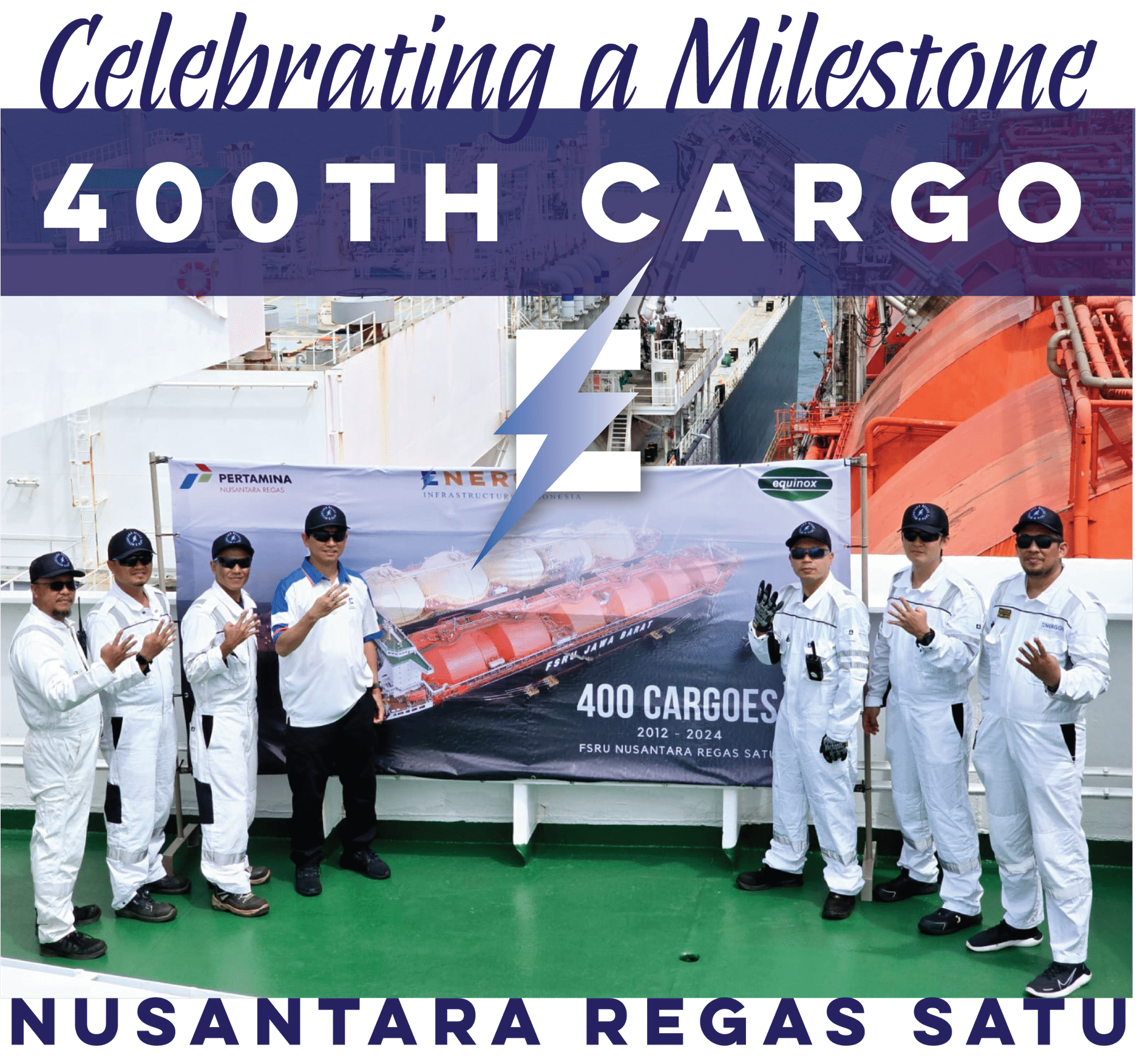 Celebrating a Milestone – 400th Cargo